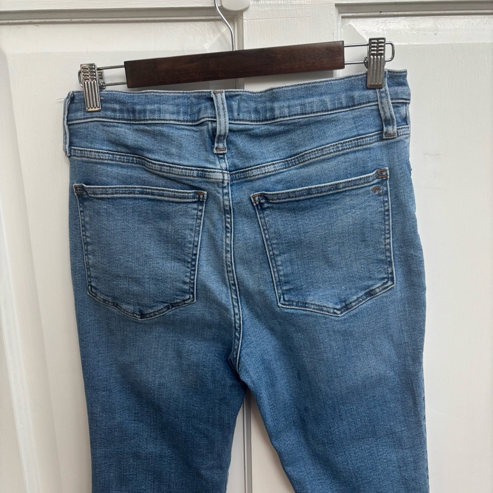 Madewell Demi Boot Blue Jeans - Picture 8 of 10